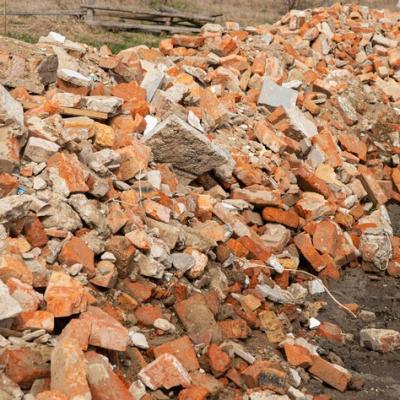 Mucchio Di Mattoni Rossi Rotti Mattoni Da Costruzione Detriti Di Costruzione 667565 1373